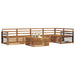 Set de canapele de exterior 6 pcs natural Lemn Solid de Acacia - WALTI WALTI