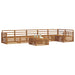 Set de canapele de exterior 7 pcs natural - WALTI WALTI