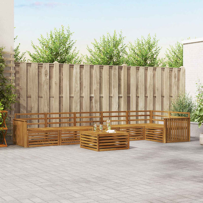 Set de canapele de exterior 7 pcs natural - WALTI WALTI