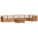 Set de canapele de exterior 7 pcs natural - WALTI WALTI