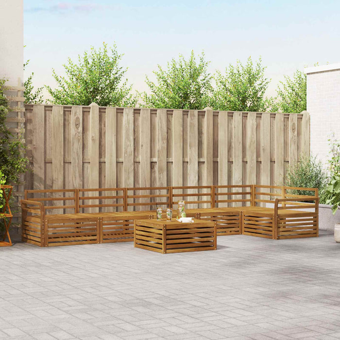 Set de canapele de exterior 7 pcs natural - WALTI WALTI
