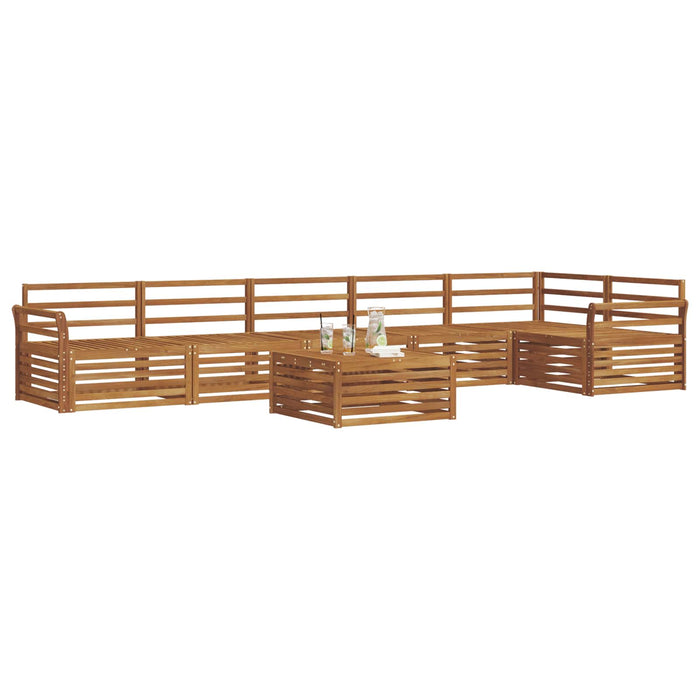 Set de canapele de exterior 7 pcs natural - WALTI WALTI
