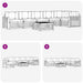Set de canapele de exterior cu pernă 7 pcs Natural și Crem - WALTI WALTI