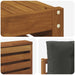 Set de canapele de exterior cu pernă 7 pcs Natural și Antracit - WALTI WALTI