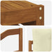 Set de canapele de exterior cu pernă 7 pcs Natural și Crem - WALTI WALTI