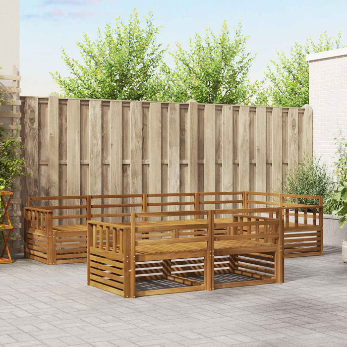 Set de canapele de exterior 7 pcs natural - WALTI WALTI