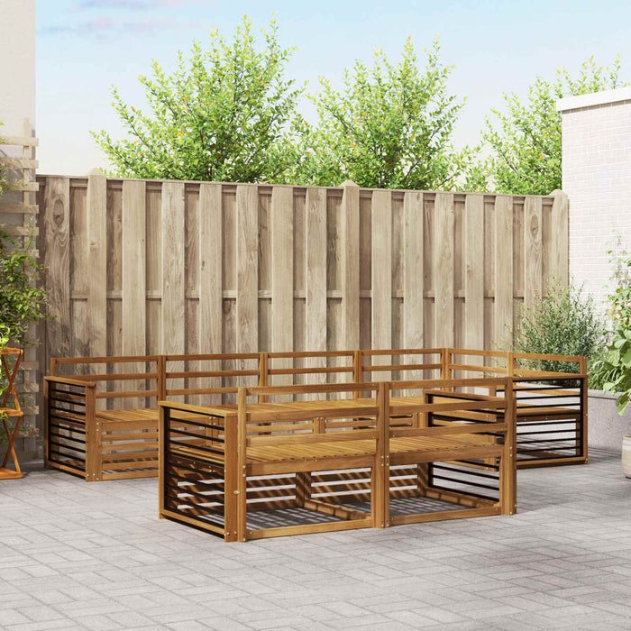 Set de canapele de exterior 7 pcs natural - WALTI WALTI