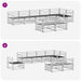 Set de canapele de exterior 8 pcs natural Lemn Solid de Acacia - WALTI WALTI
