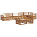 Set de canapele de exterior 8 pcs natural Lemn Solid de Acacia - WALTI WALTI