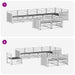 Set de canapele de exterior 8 pcs natural Lemn Solid de Acacia - WALTI WALTI