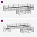 Set de canapele de exterior 8 pcs natural Lemn Solid de Acacia - WALTI WALTI