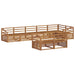 Set de canapele de exterior 8 pcs natural Lemn Solid de Acacia - WALTI WALTI