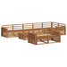 Set de canapele de exterior 9 pcs natural Lemn Solid de Acacia - WALTI WALTI