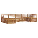 Set de canapele de exterior 6 pcs natural Lemn Solid de Acacia - WALTI WALTI