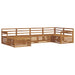 Set de canapele de exterior 6 pcs natural Lemn Solid de Acacia - WALTI WALTI