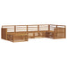 Set de canapele de exterior 6 pcs natural Lemn Solid de Acacia - WALTI WALTI