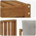 Set de canapele de exterior 6 pcs Gri natural și deschis - WALTI WALTI