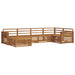 Set de canapele de exterior 6 pcs natural Lemn Solid de Acacia - WALTI WALTI