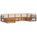 Set de canapele de exterior 6 pcs natural Lemn Solid de Acacia - WALTI WALTI