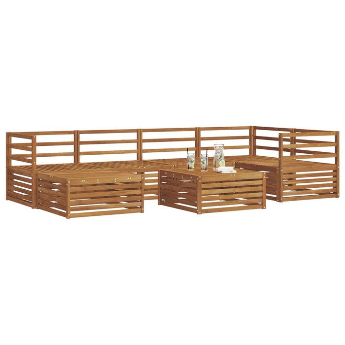 Set de canapele de exterior 7 pcs natural - WALTI WALTI