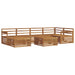 Set de canapele de exterior 7 pcs natural - WALTI WALTI