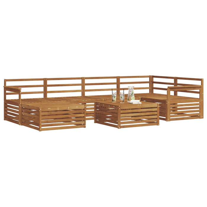 Set de canapele de exterior 7 pcs natural - WALTI WALTI