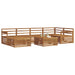 Set de canapele de exterior 7 pcs natural - WALTI WALTI