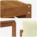 Set de canapele de exterior cu pernă 7 pcs Natural și Crem - WALTI WALTI