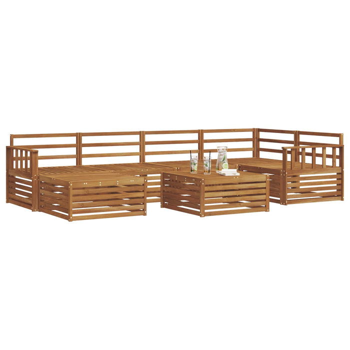 Set de canapele de exterior 7 pcs natural - WALTI WALTI