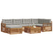 Set de canapele de exterior 19 pcs Gri natural și deschis - WALTI WALTI