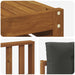 Set de canapele de exterior cu pernă 7 pcs Natural și Antracit - WALTI WALTI