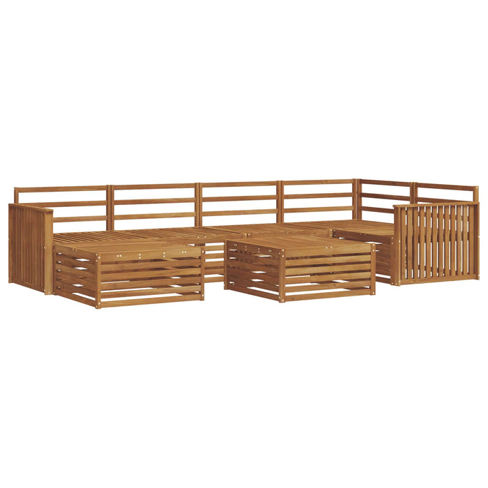 Set de canapele de exterior 7 pcs natural - WALTI WALTI