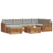 Set de canapele de exterior 19 pcs Gri natural și deschis - WALTI WALTI