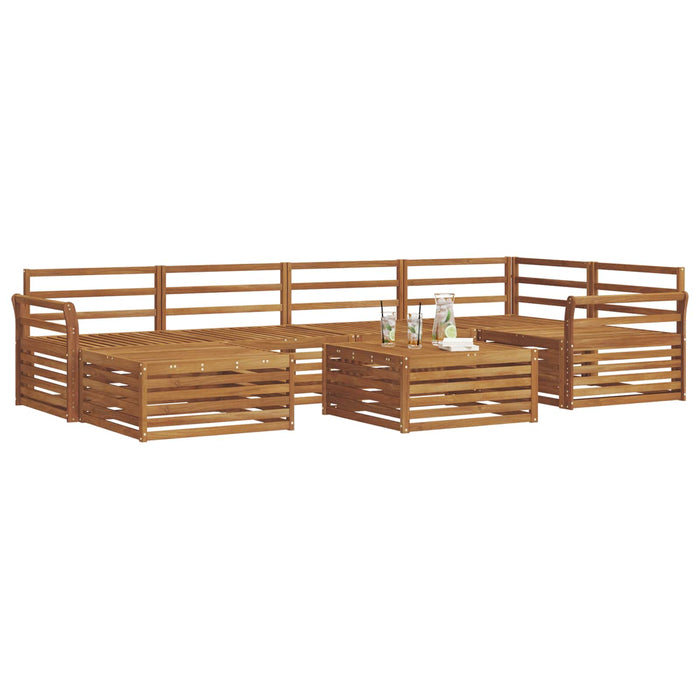 Set de canapele de exterior 7 pcs natural - WALTI WALTI