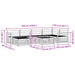 Set de canapele de exterior 7 pcs natural - WALTI WALTI