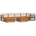 Set de canapele de exterior 7 pcs natural - WALTI WALTI