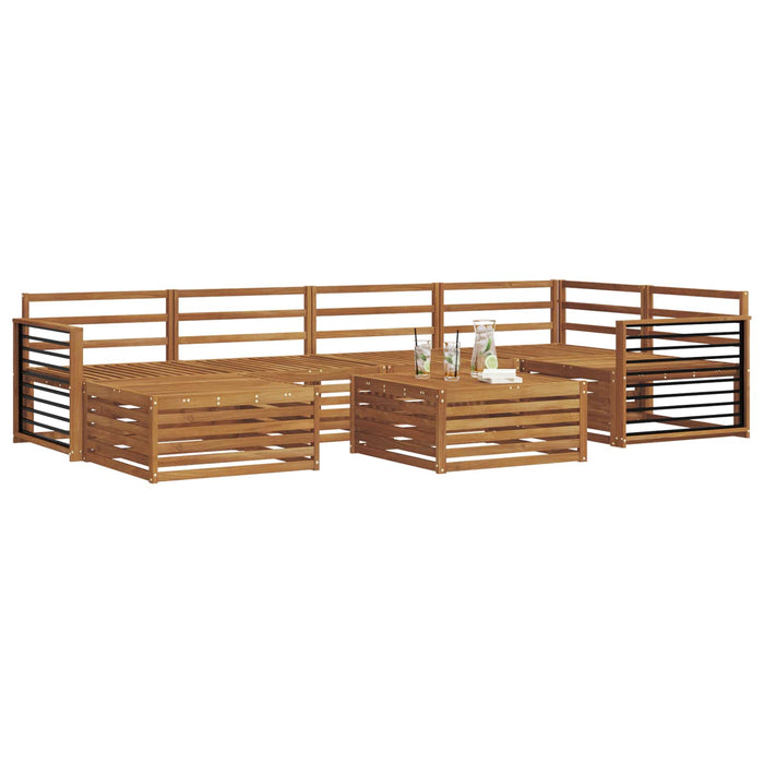 Set de canapele de exterior 7 pcs natural - WALTI WALTI