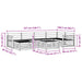 Set de canapele de exterior 7 pcs natural - WALTI WALTI