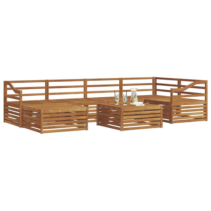Set de canapele de exterior 7 pcs natural - WALTI WALTI