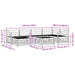 Set de canapele de exterior 7 pcs natural - WALTI WALTI