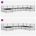 Seturi de canapele 7 pcs natural Lemn Solid de Acacia - WALTI WALTI