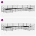 Seturi de canapele 7 pcs natural Lemn Solid de Acacia - WALTI WALTI