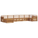 Seturi de canapele 7 pcs natural Lemn Solid de Acacia - WALTI WALTI