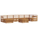 Seturi de canapele 8 pcs natural Lemn Solid de Acacia - WALTI WALTI
