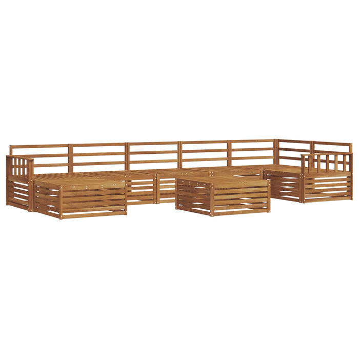 Seturi de canapele 8 pcs natural Lemn Solid de Acacia - WALTI WALTI