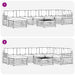 Seturi de canapele 8 pcs Natural și Crem Lemn Solid de Acacia - WALTI WALTI