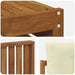 Seturi de canapele 8 pcs Natural și Crem Lemn Solid de Acacia - WALTI WALTI