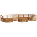 Seturi de canapele 8 pcs natural Lemn Solid de Acacia - WALTI WALTI