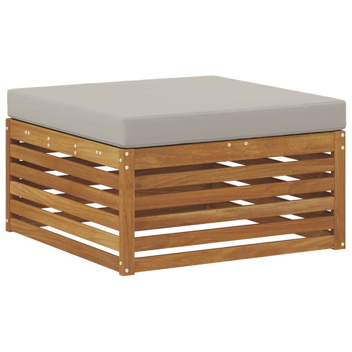 Seturi de canapele cu pernă 6 pcs Gri natural și deschis - WALTI WALTI