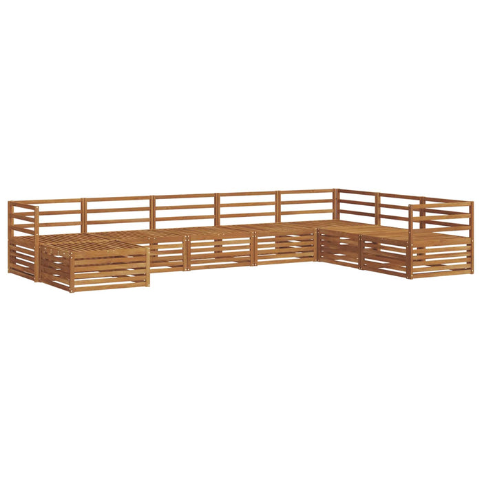 Seturi de canapele 8 pcs natural Lemn Solid de Acacia - WALTI WALTI